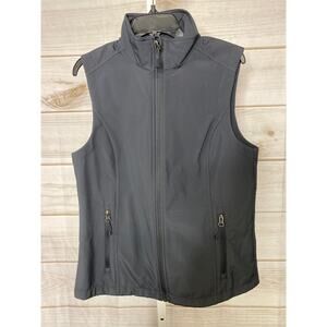 Brand New, NO Tags Port Authority Women's Small Grey Fleece Vest jacket